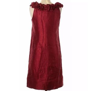 London Style Nights Size 10 Dark Red Dress Festive